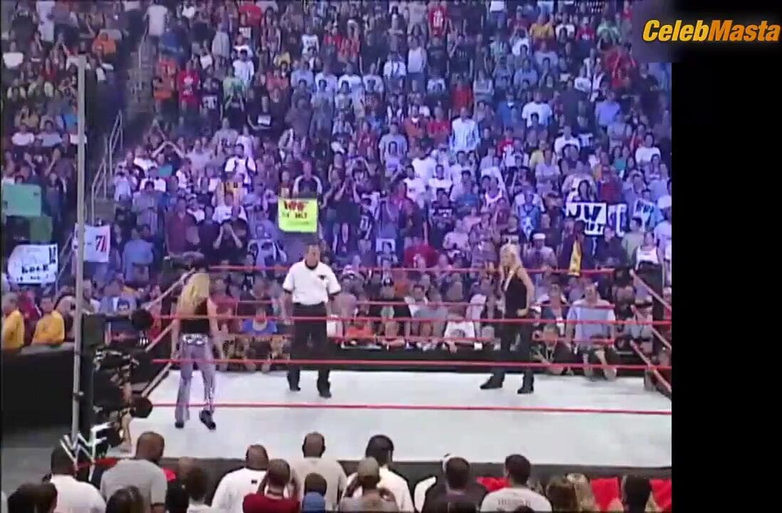 Torrie Wilson and Trish Stratus's Sex Scene in WWE Smackdown!