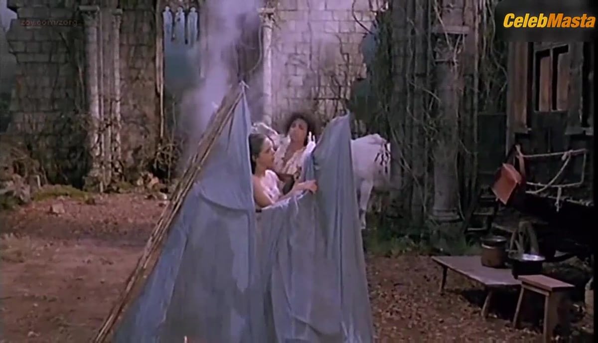 Emmanuelle Beart's Tits Scene from The Voyage Of Captain Fracassa