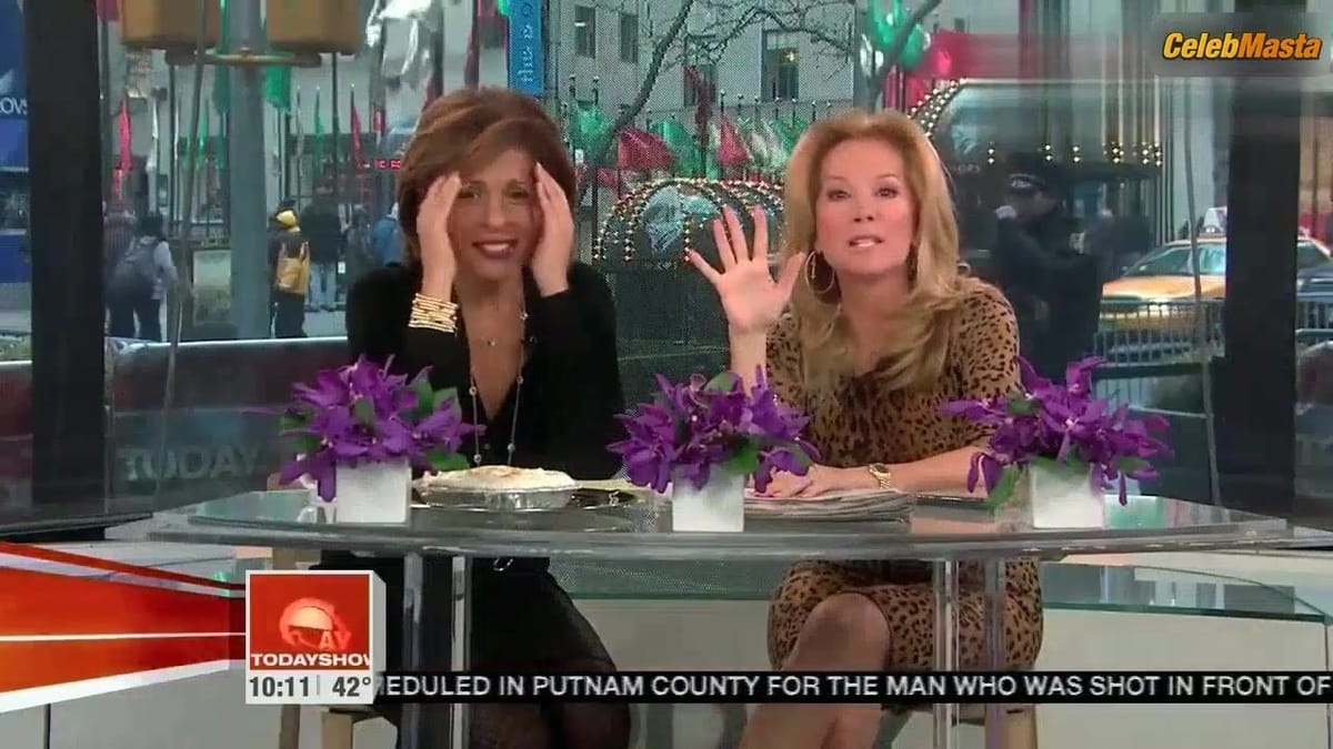 Lisa Rinna's Sexy Scene from The Today Show