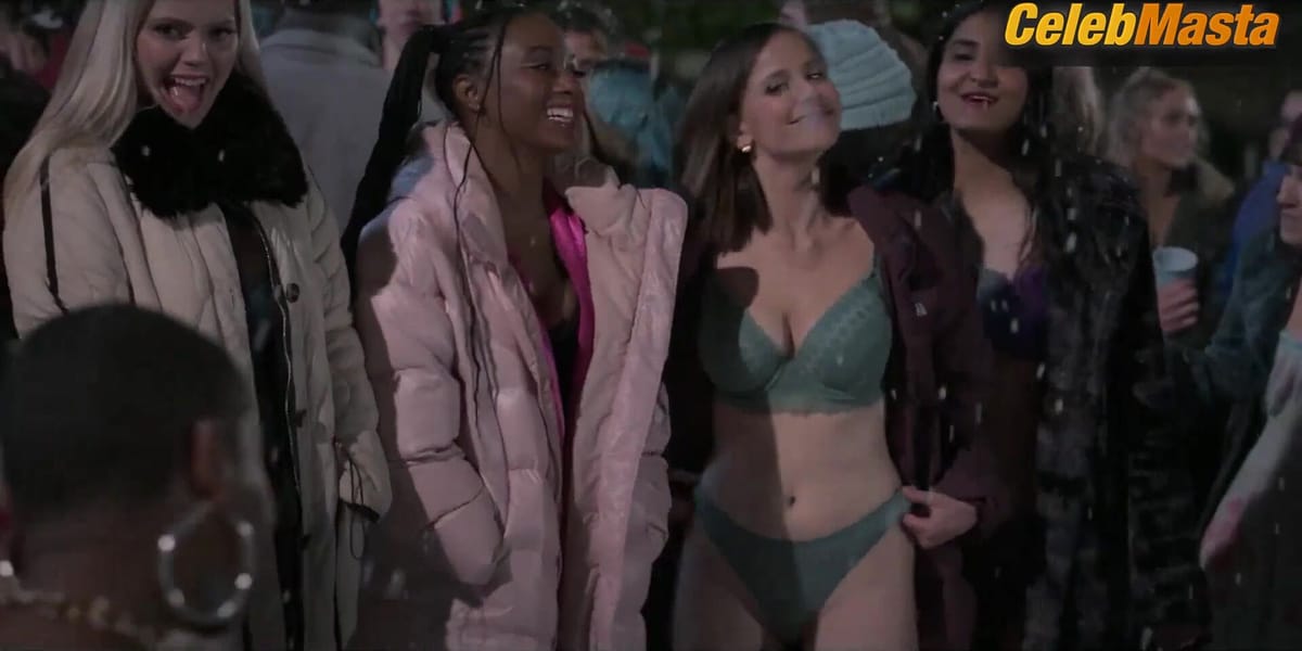 Renee Rapp, Pauline Chalamet, Alyah Chanelle Scott and Amrit Kaur Underwear Scene from The Sex Lives Of College Girls