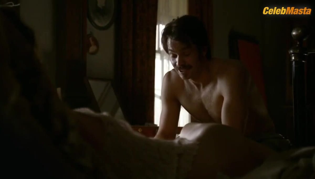 Molly Parker's Tits Scene in Deadwood