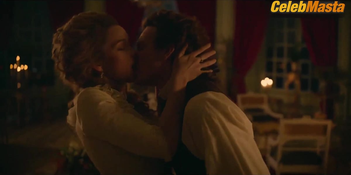 Emilia Schule Exposes Breasts Scene in Marie Antoinette