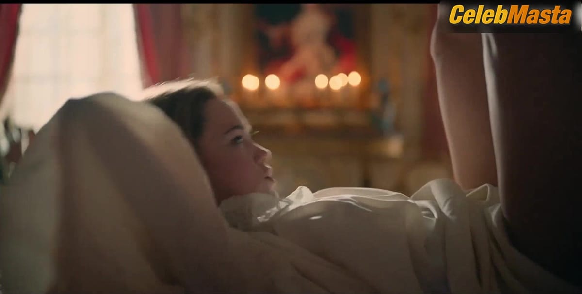 Emilia Schule's Boobs Scene in Marie Antoinette