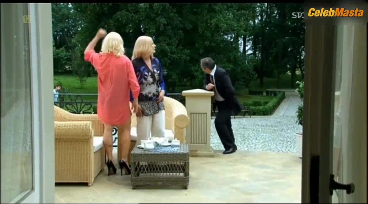 Katarzyna Figura Tits, Swimsuit Scene in Rezydencja