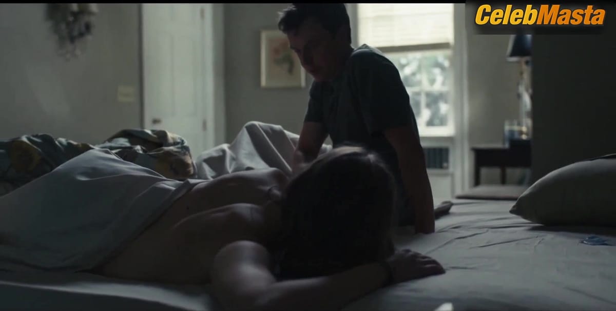 Olivia DeJonge Shows Off Sexy Scene in The Staircase