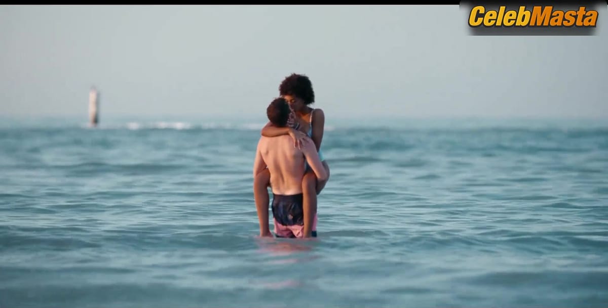 Amanda Campana and Rebecca Coco Edogamhe Swimsuit Scene in Summertime