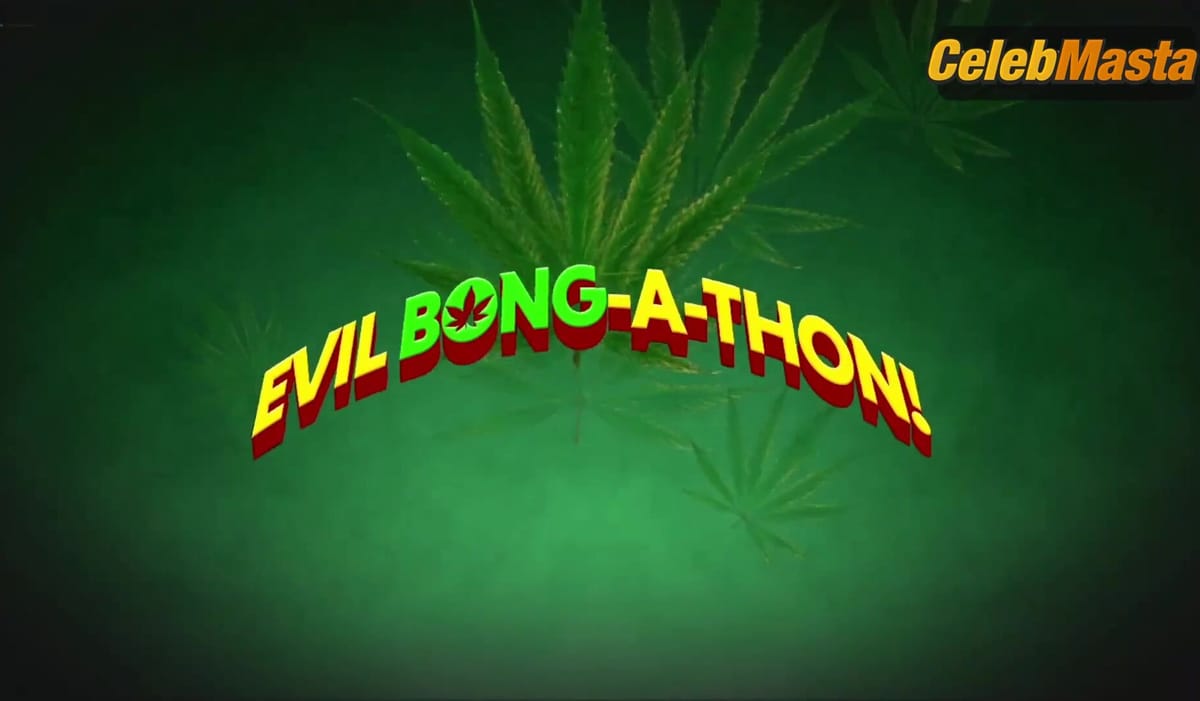 Jessica Morris, Diana Prince, Mindy Robinson, Robin Sydney Show Their Tits in a Scene in Evil Bong-a-thon!