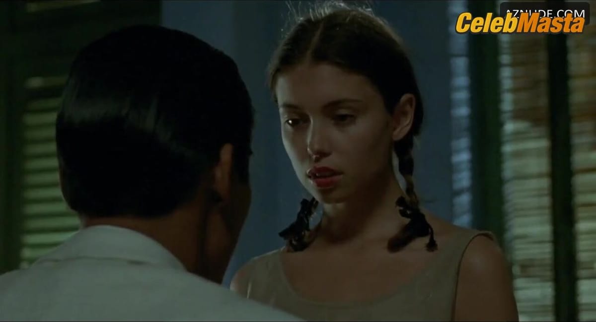 Jane March Bares Booty and Boobs in The Lover Scene