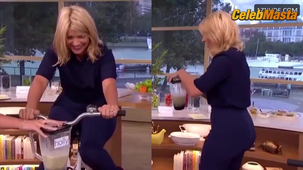 Holly Willoughby's Ass Scene in This Morning