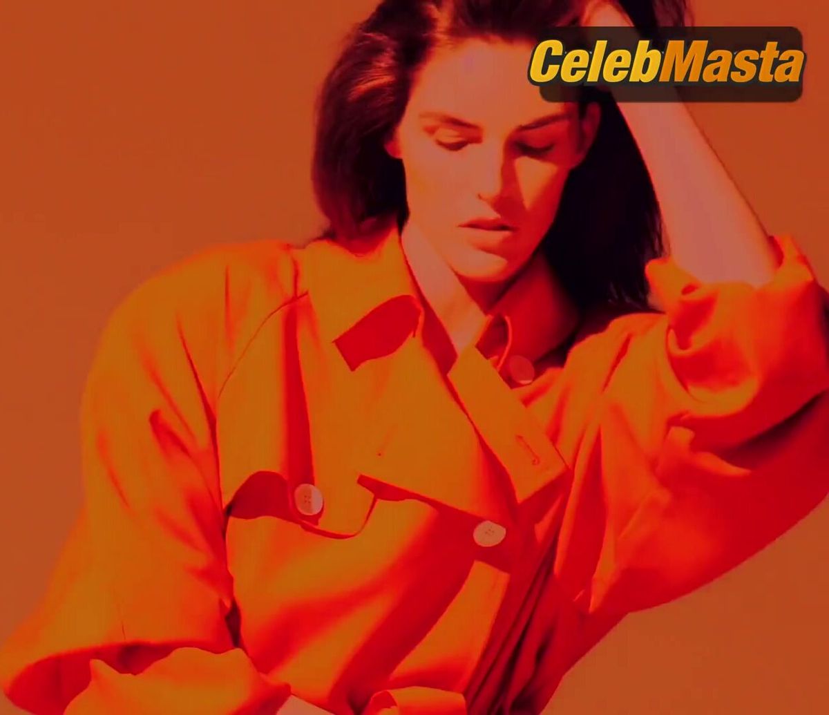 Hilary Rhoda's Alluring Dress To Kill Magazine Scene