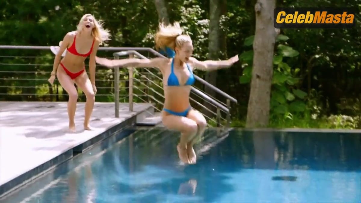 Hannah Ferguson, Devon Windsor and Nadine Leopold Swimsuit Scene in Model Squad