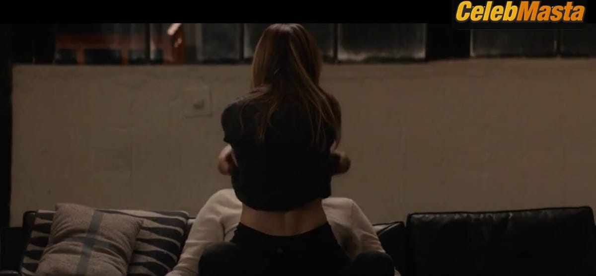 Halston Sage Shows Underwear in Scene in People You May Know