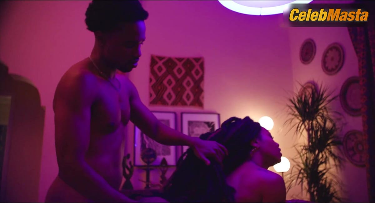 Andrea Lewis and Brittany S. Hall Tits, Lesbian Scene from Three Ways