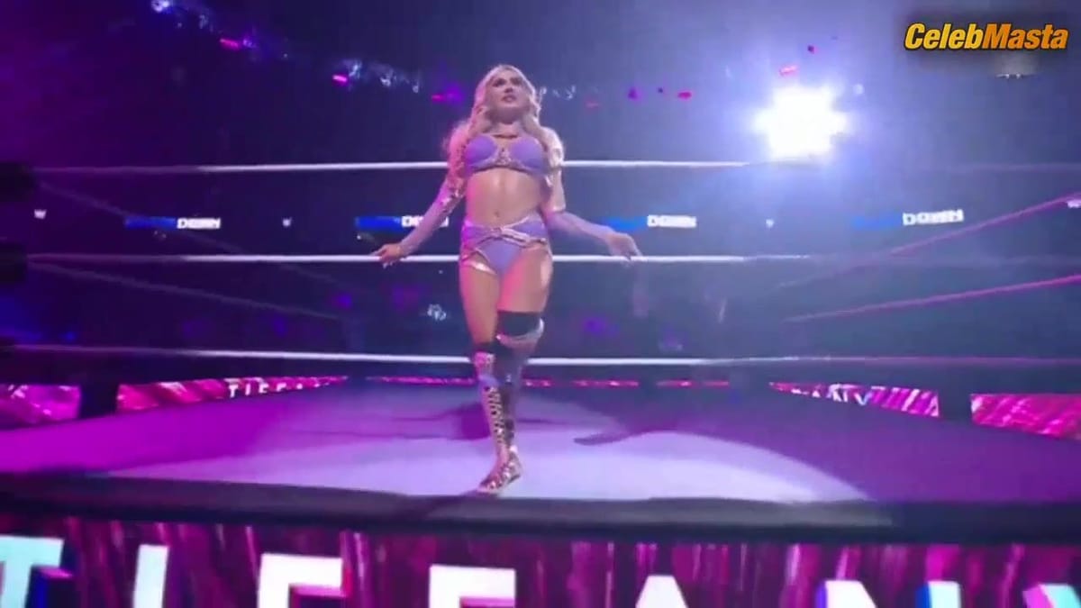Tiffany Stratton Booty, Breasts Scene from WWE Smackdown!