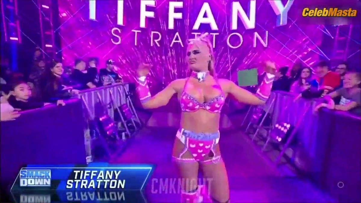 Tiffany Stratton Flaunts Ass, Breasts Scene in WWE Smackdown!