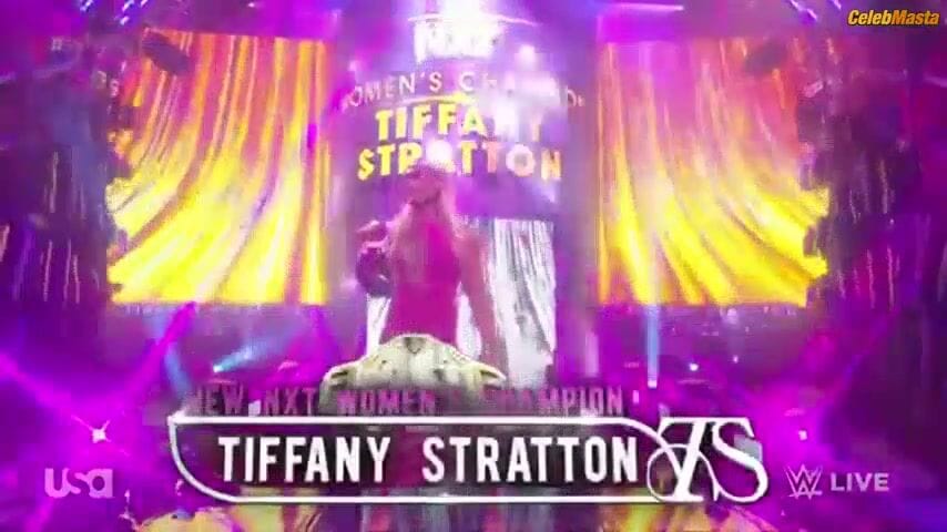 Tiffany Stratton Ass, Boobs Scene in Wwe Nxt