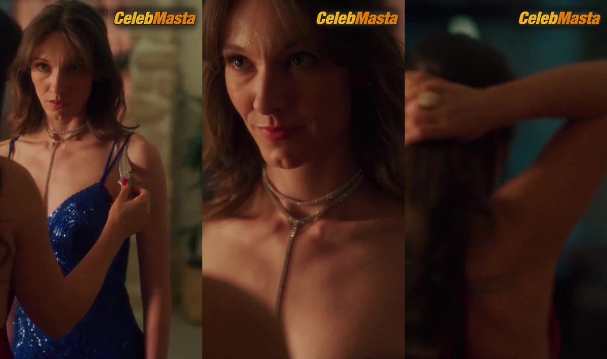 Yolanthe Cabau and Lindy Jones Lesbian, Butt Scene in Playing Her Dirty Video