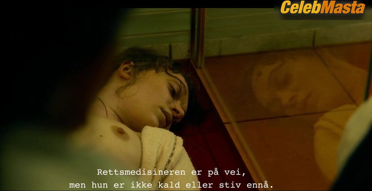 Agnes Born Flaunts Tits Scene in Detective Hole