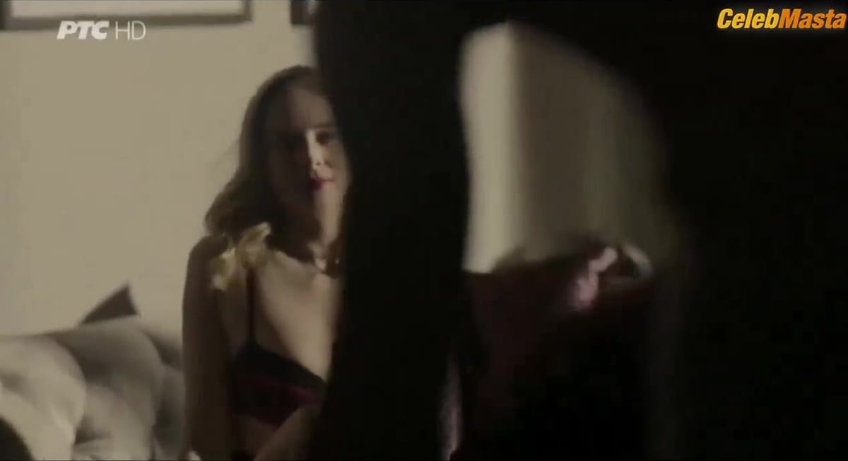 Milena Radulovic's Tits, Underwear Scene in Pet