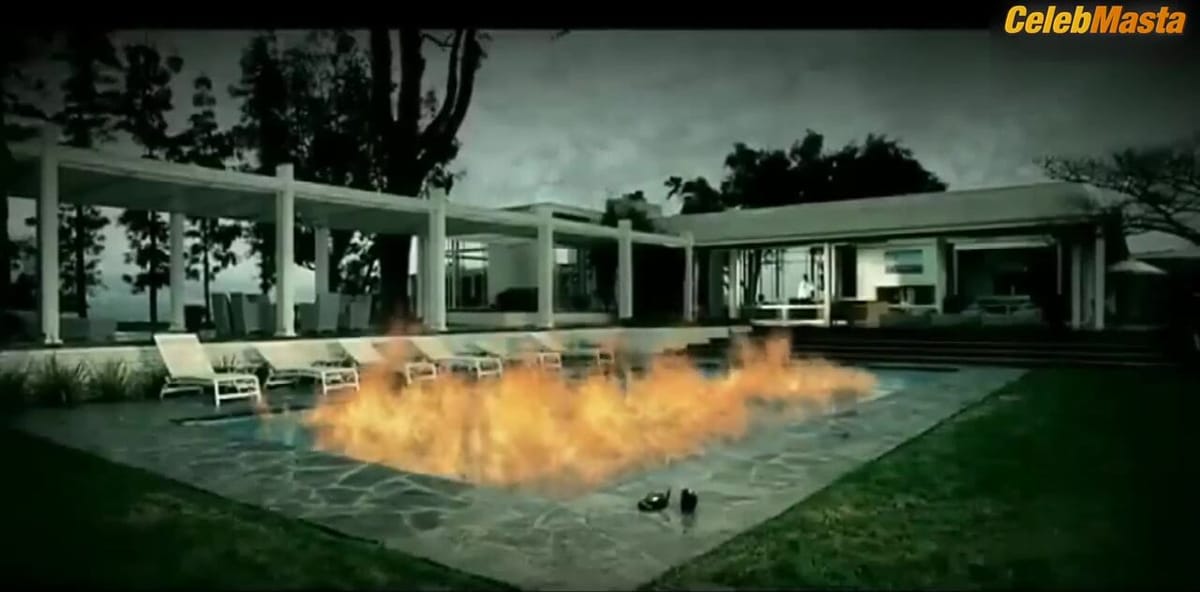 Jessica Clark Swimsuit Scene from Burn