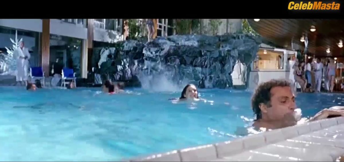 Corinne Clery Ass Scene from Vacanze Di Natale '90
