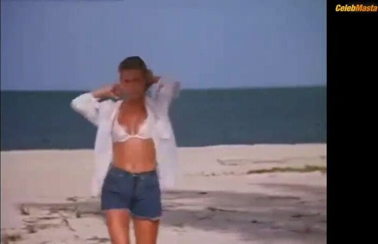 Alison Doody Swimsuit Scene from Temptation