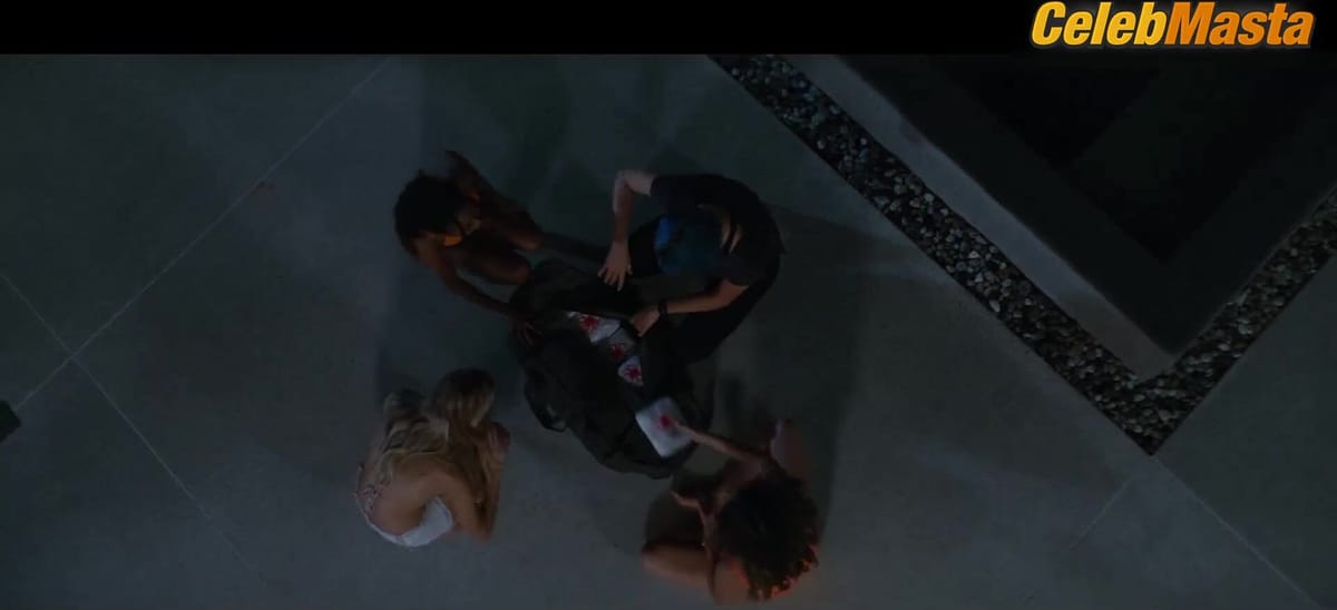 Skai Jackson Thong and Swimsuit Scene in Sheroes