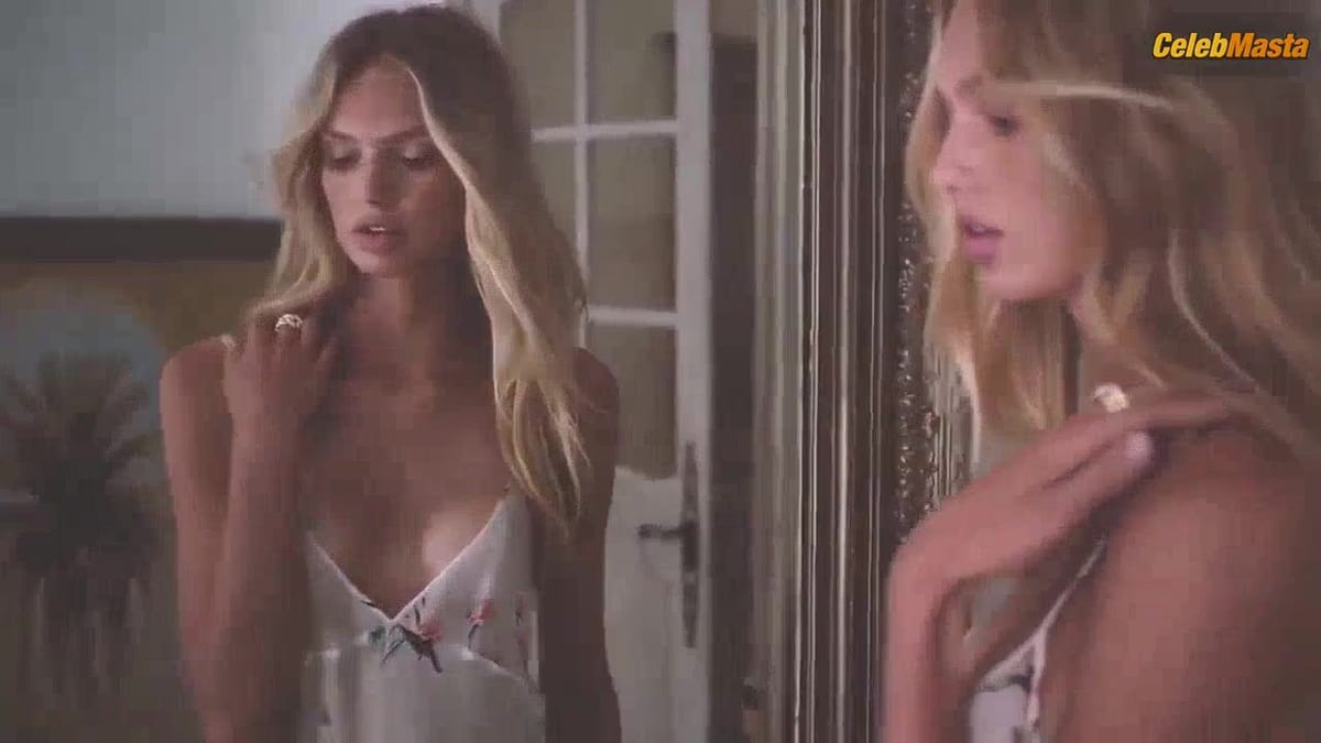 Romee Strijd's Tits Scene in Maxim Photoshoot