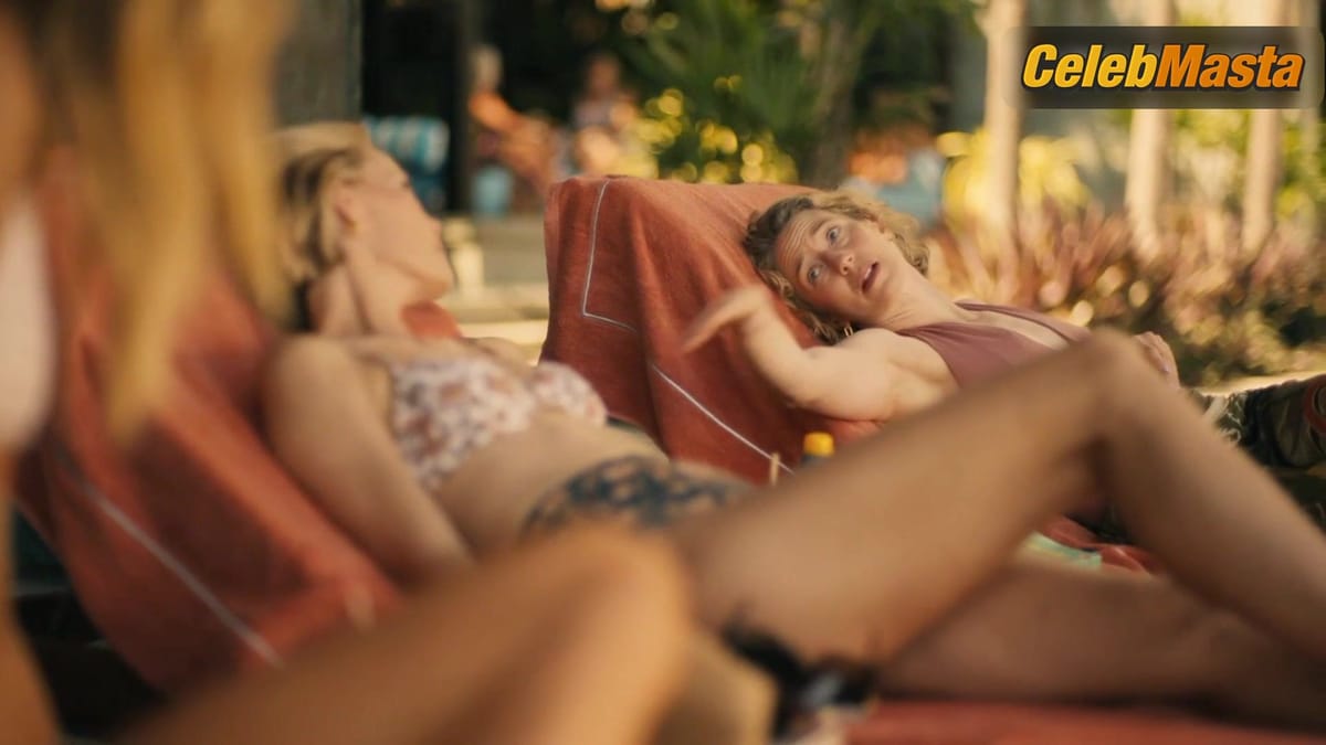 Michelle Monaghan, Carrie Coon and Leslie Bibb's Swimsuit Scene in The White Lotus
