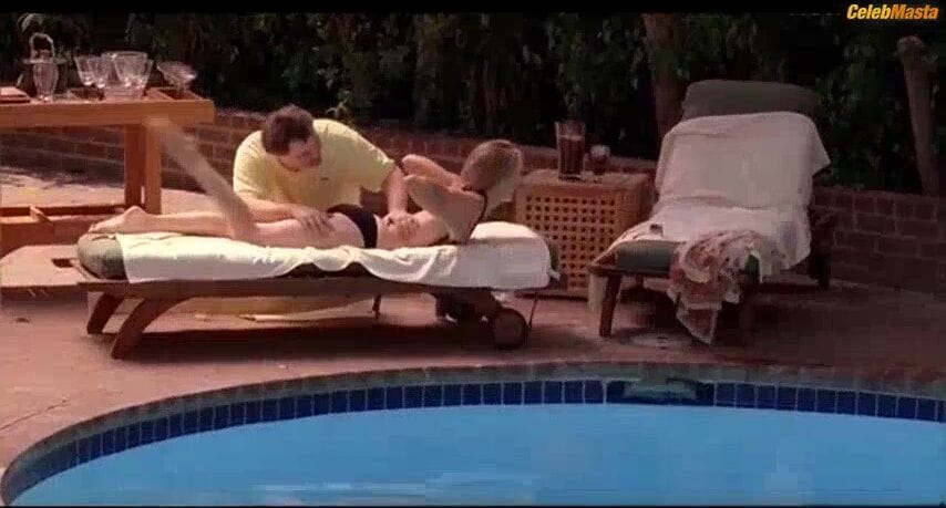 Leslie Bibb's Swimsuit Scene in Entourage