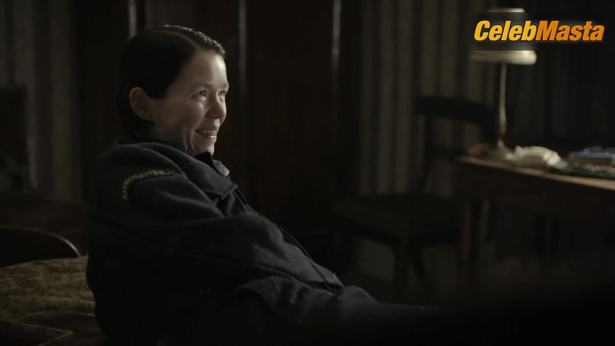 Anna Maxwell Martin and Claire Foy Bare Boobs, Lesbian Scene in The Night Watch