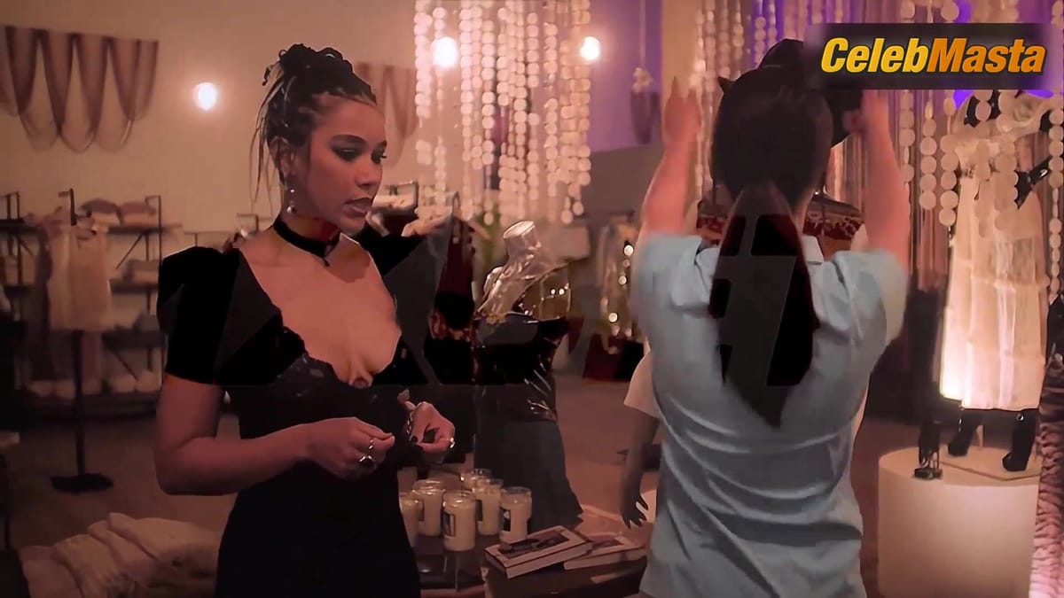 Alexandra Shipp Bares Tits in Forbidden Fruits Scene
