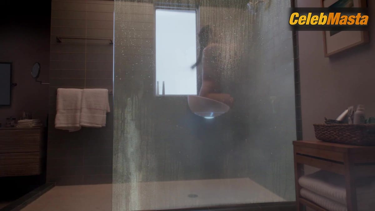 Grace Gummer Boobs Scene in Extant