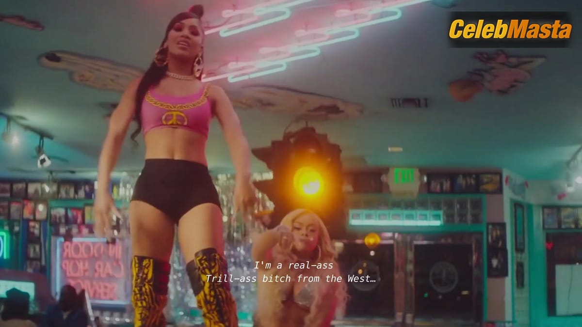 Latto and Saweetie's Underwear Scene in Ladies First A Story Of Women In Hip-hop