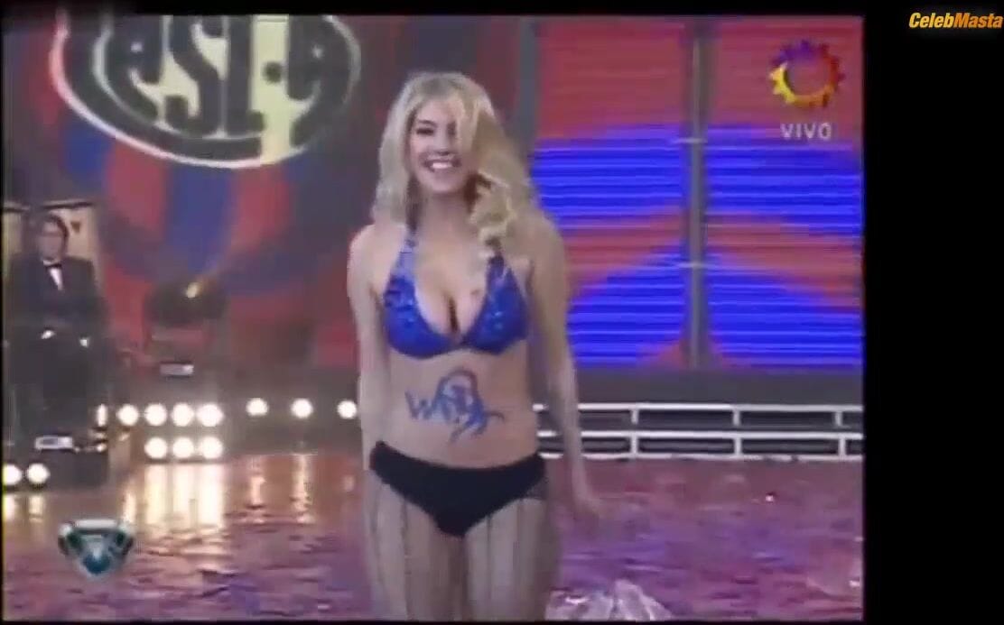 Wanda Nara Booty, Underwear Scene in Videomatch