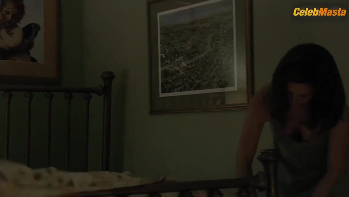 Annabeth Gish Booty, Tits Scene from Brotherhood