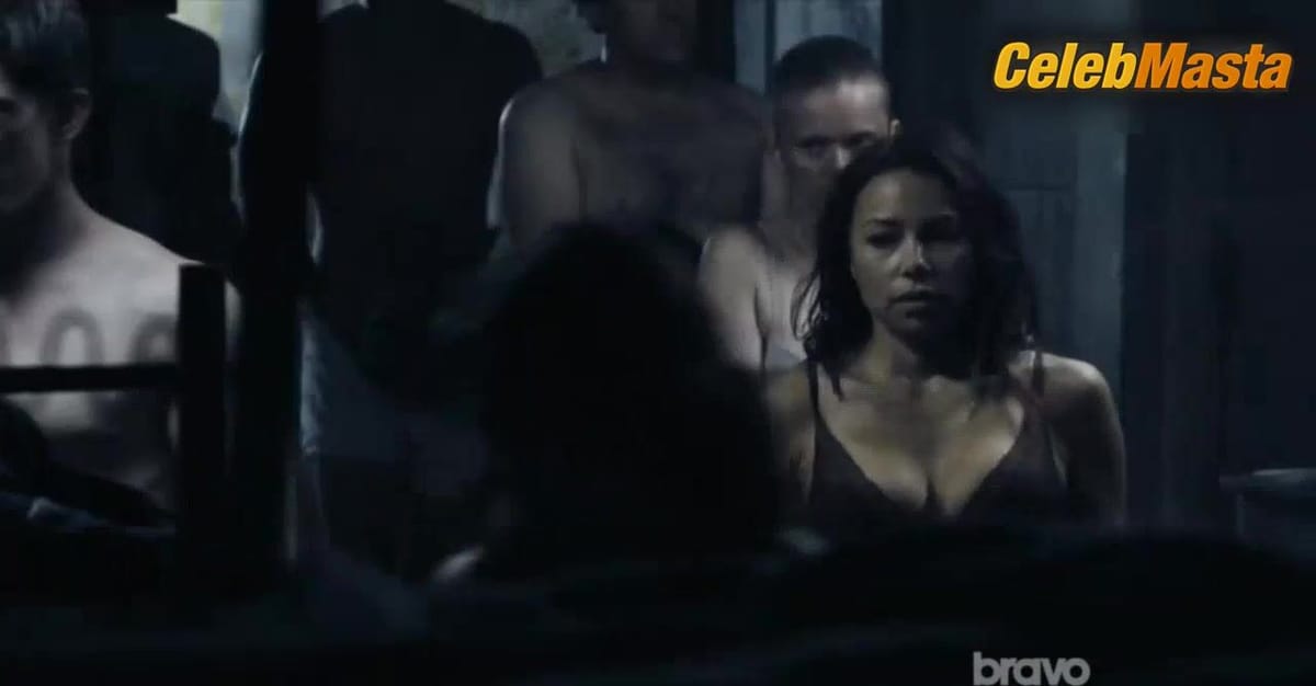 Jessica Parker Kennedy Underwear Scene from Colony