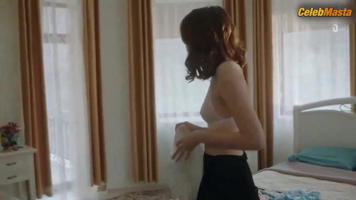 Anastasiya Krasovskaya Boobs, Underwear Scene in Chornaya Vesna