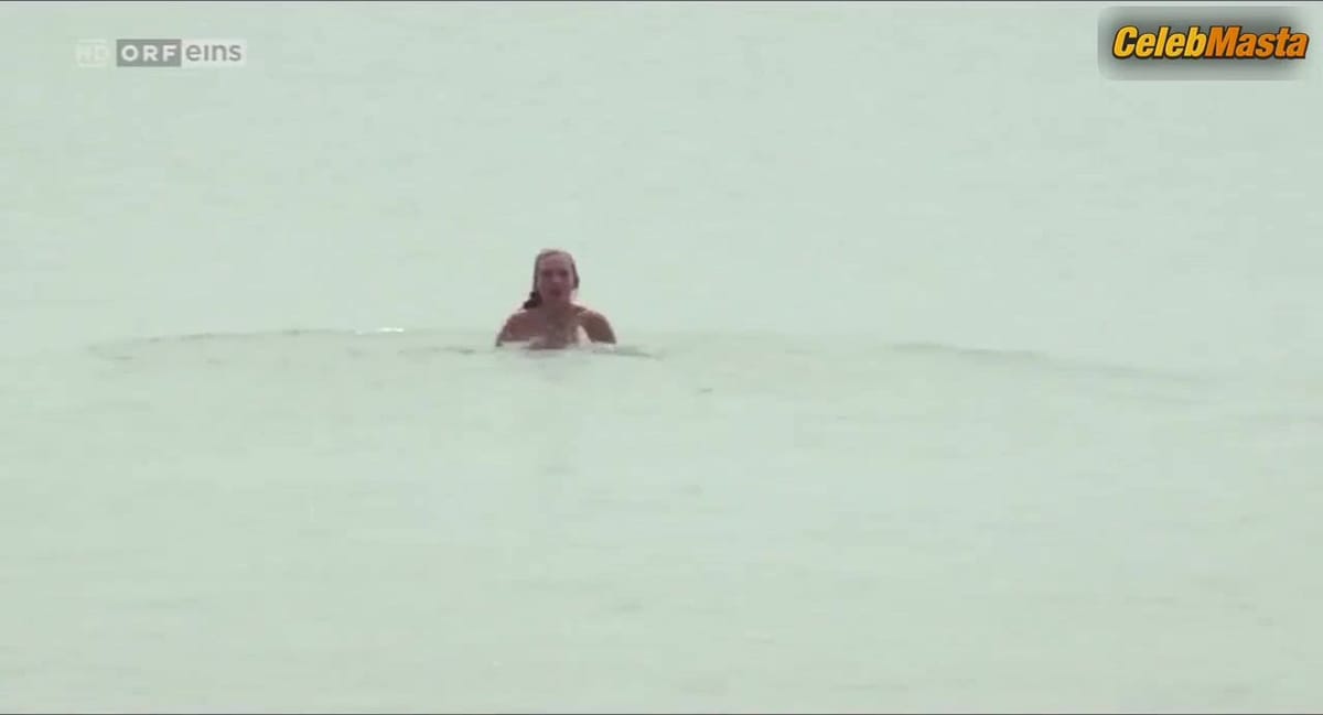 Julie Engelbrecht's Sexy Scene from Les Vacances Du Petit Nicolas
