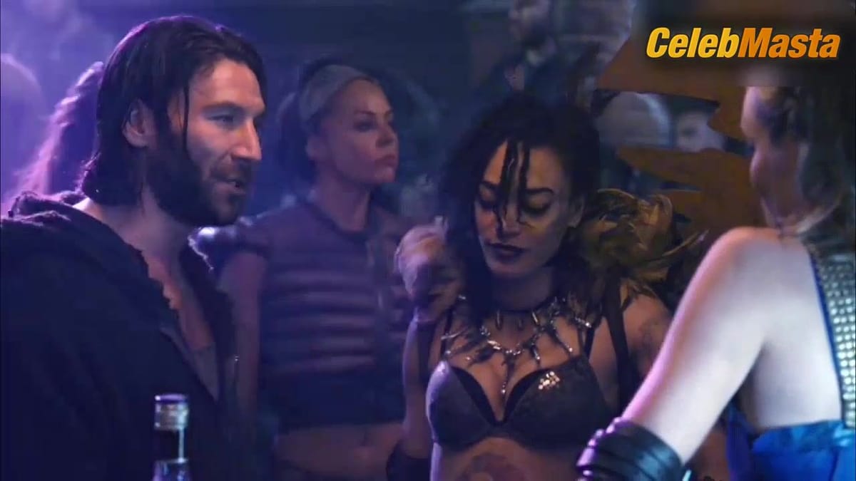 Cassie Clare and Boyana Nikolova's Underwear Scene in Death Race 4 Beyond Anarchy