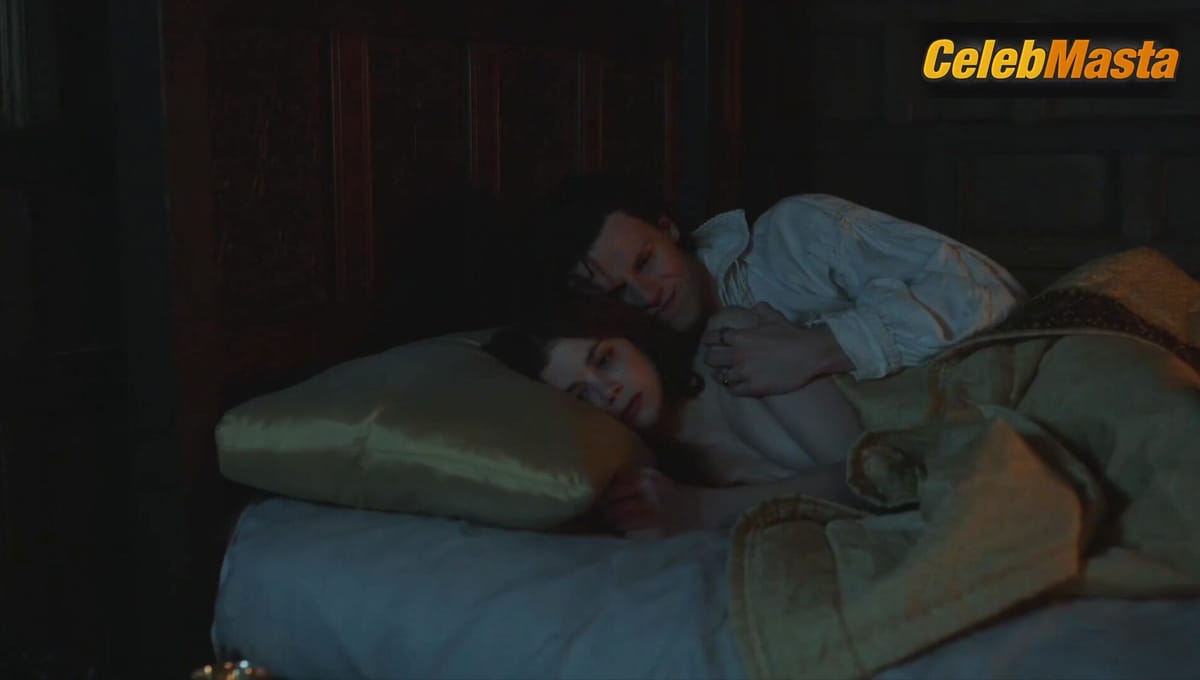 Sai Bennett and Charlotte Hope's Tits Scene in The Spanish Princess