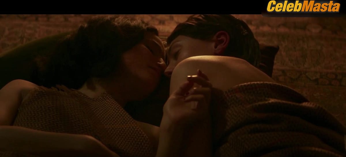 Laura Haddock and Dianna Agron's Lesbian Scene in The Laureate Movie