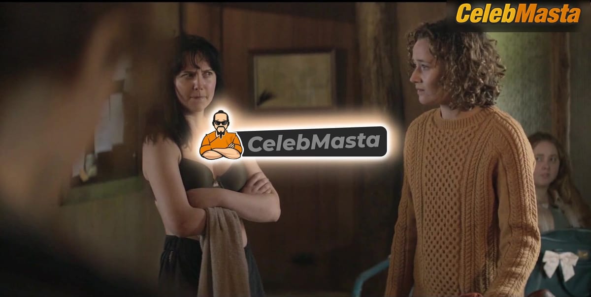 Markella Kavenagh's Underwear Scene from Bad Behaviour