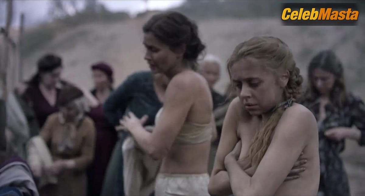 Lisa Loven Kongsli and Bel Powley Show Boobs, Underwear Scene in Ashes In The Snow