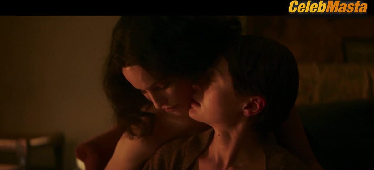 Laura Haddock and Dianna Agron's Lesbian Scene in The Laureate