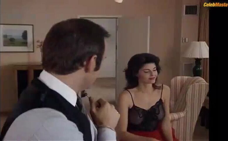 Joan Severance Boobs Scene in See No Evil, Hear No Evil