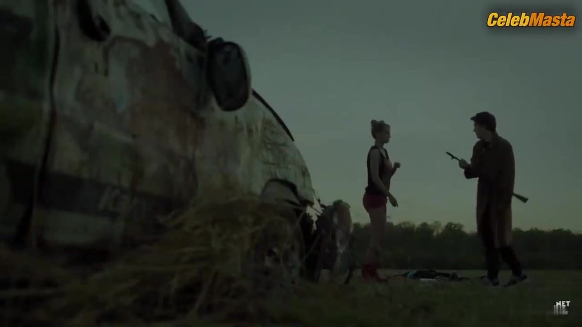 Mariya Lisovaya Tits Scene from Molodyye I Sil'nyye Vyzhivut