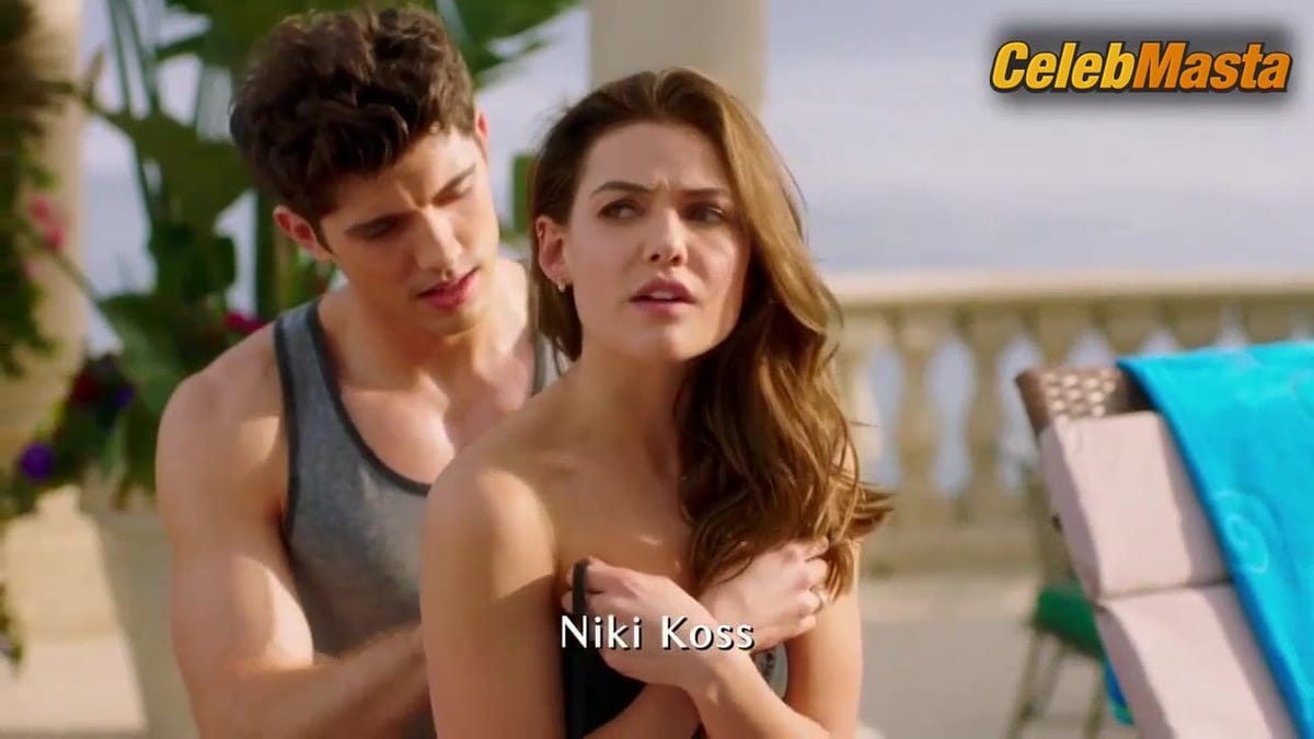 Amanda Booth and Danielle Campbell's Swimsuit Scene in Famous In Love
