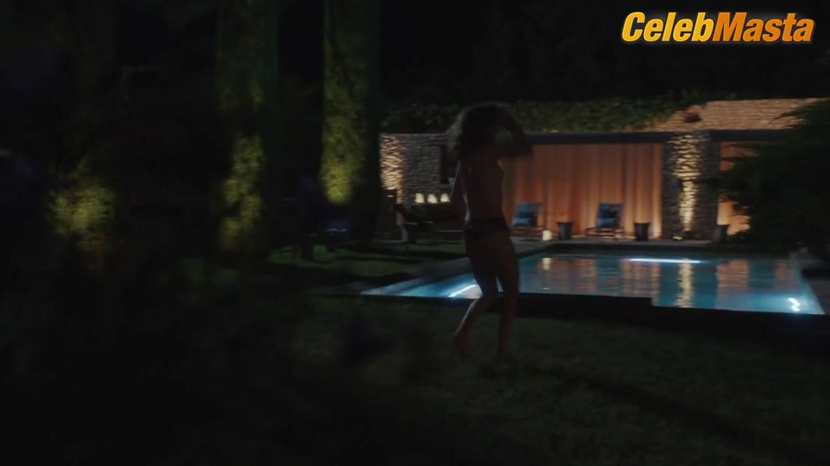 Philippine Leroy-Beaulieu's Underwear Scene in Emily In Paris