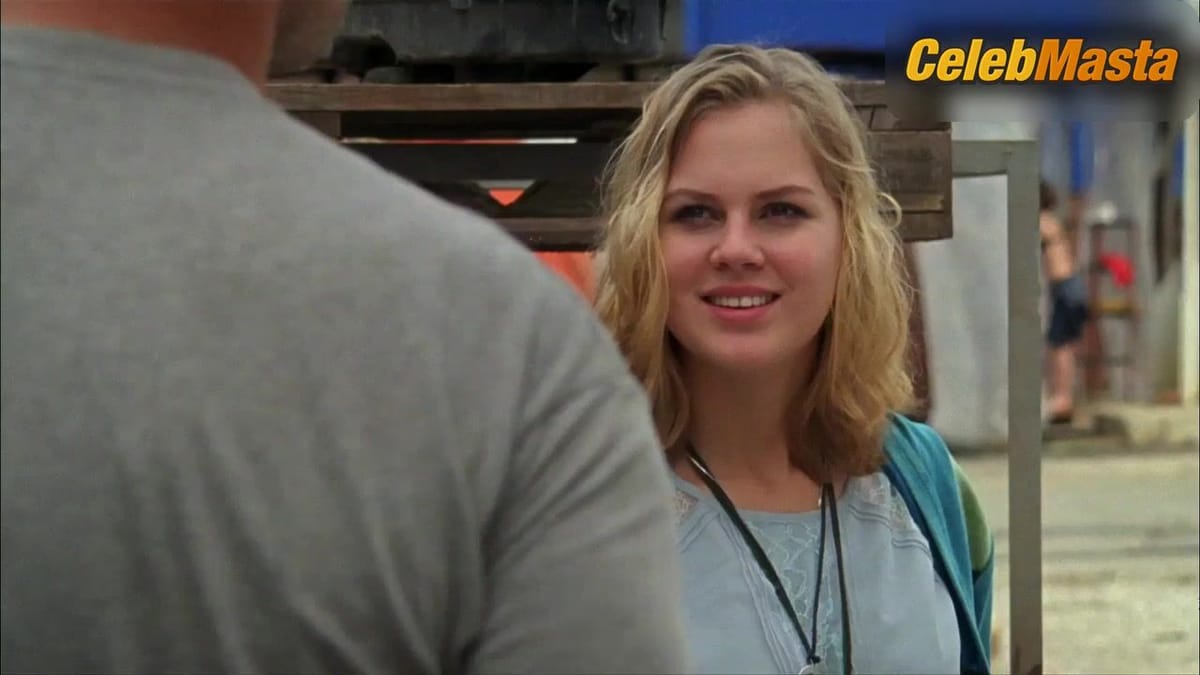 Ulrike C. Tscharre's Tits, Underwear Scene in On the Road with Elsa